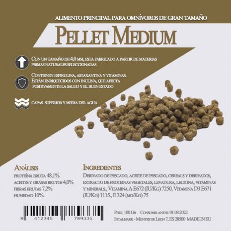 Pellet Medium (Aquamail) 100 grs