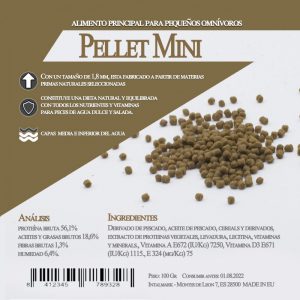 Pellet Mini (Aquamail) 100 grs
