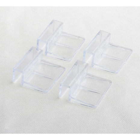 Soportes plásticos para tapa de cristal (6mm)