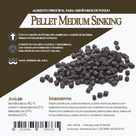 pellet medium sinking