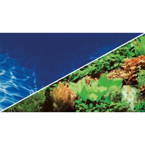 Fondo decorativo Plant 8/Marine Blue 38 cm (1 metro) (Hobby)