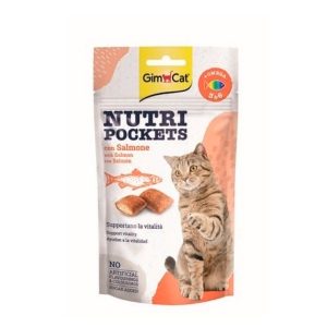 GimCat Nutri Pockets Salmón Omega 3 y 6