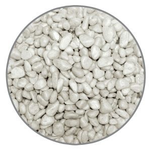 Grava de color mate blanco 2kg