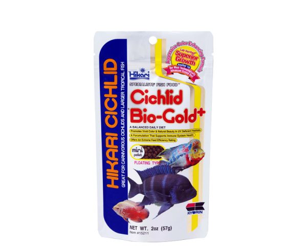 Hikari cichlid bio gold plus mini