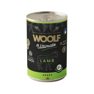 Latas de Cordero para perro 400gr (Woolf)