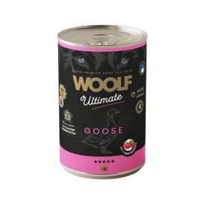 Latas de Ganso para perro 400gr (Woolf)