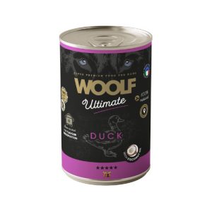 Latas de Pato para perro 400gr (Woolf)