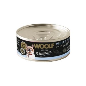 Latas de Pescado para gatos Esterilizados 85gr (Woolf)