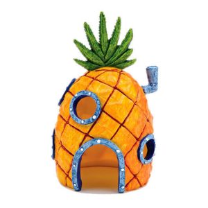 PENN PLAX FIGURA CASA PIÑA DE BOB ESPONJA PARA ACUARIOS