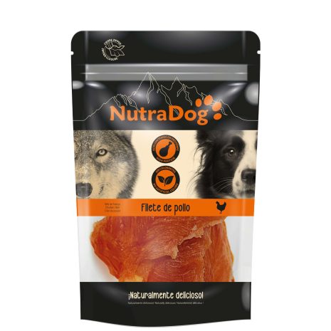 Snack filetes de pollo NutraDog