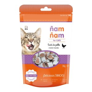 Snacks Sushi de pollo «ñam ñam» (30 g)