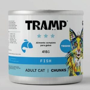 Tramp Cat Chunks  Fish 415g