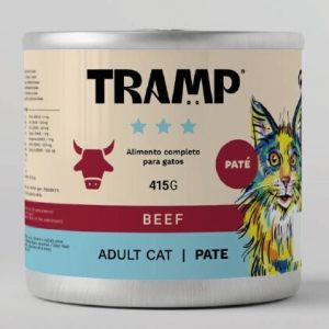 Tramp Cat Pate Beef 415g