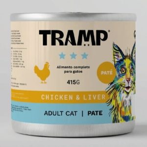 Tramp Cat Pate Chicken & Liver 415g