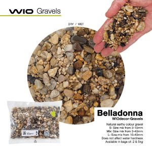 Wio Gravels   Belladonna (Mix 3 30mm)