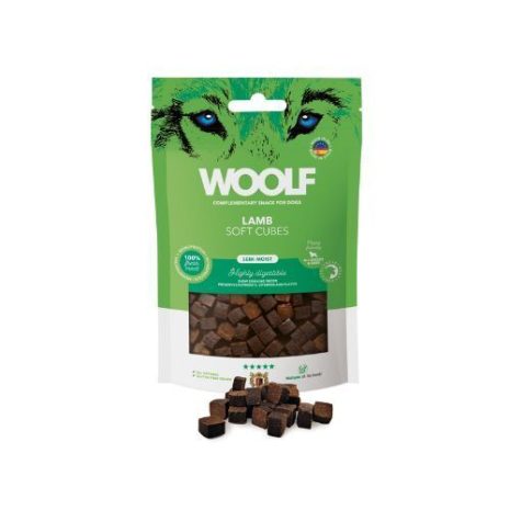 Woolf Cubes Snack Semihúmedo Cordero 100gr