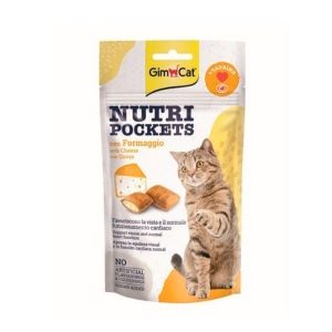 GimCat Nutri Pockets queso y taurina