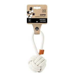 M Pets COTO Pelota con lazada 8cm